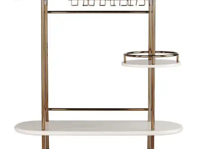 Indiana Bar Wine Storage 3D model