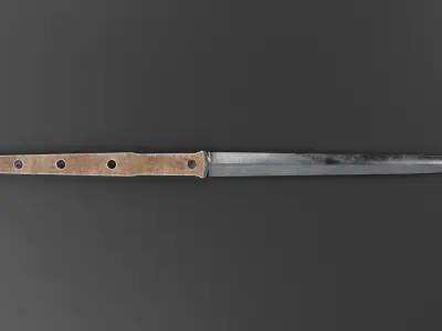 Knifes Bundle 3D model