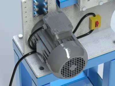 Belt Grinder 3D model
