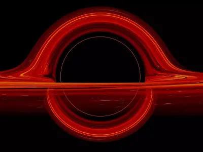 Black Hole 3D model shop