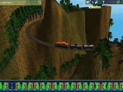 Rule the rail  layout   3D model