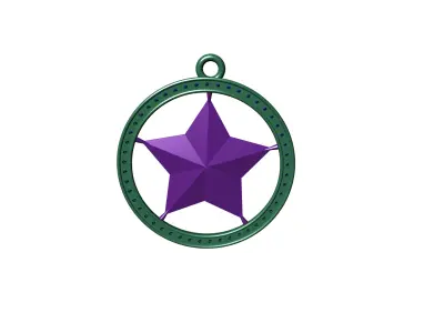 start pendant Free 3D model