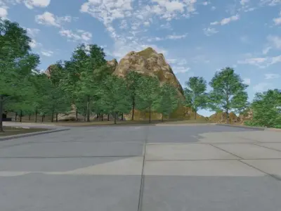 Mountain Village 3D model purchase