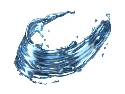 Water Splash 27 3D model