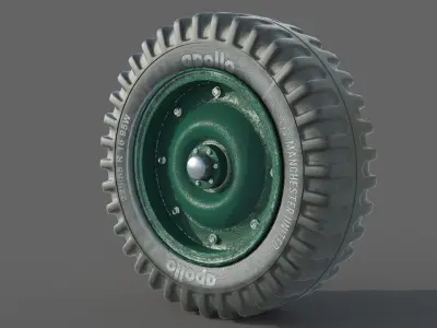 Jeep wheel Rim  3D model