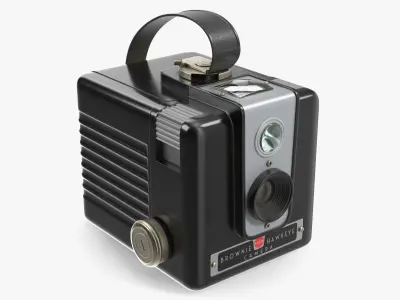  Vintage Kodak Brownie Hawkeye Camera 