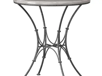 eloquence parisian side table 3D model