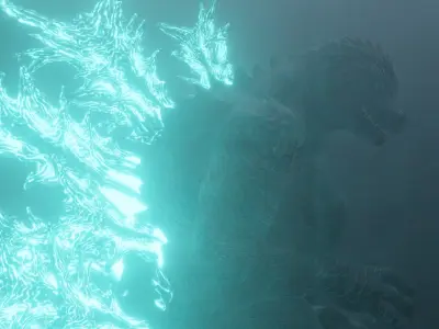 Godzilla Minus One Mmd Blendd Free 3D model