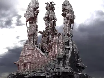 Planet tera former 4  3D model