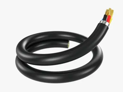 Cable cut 01 3D model