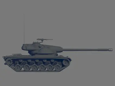 T54E1 3D model