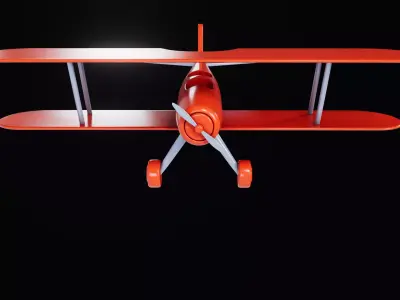 game model of the airplane 3D model