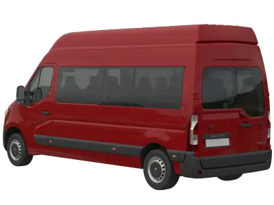 Renault Master 2015 Passenger L3H3 3D model