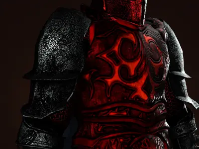 The Guardian Lord of Darkness  3D model