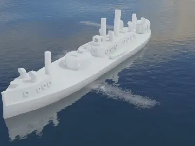 Brazilian Monitor Bahia 3D print model