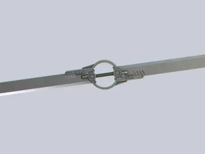 Twinblade Low-poly 3D model purchase
