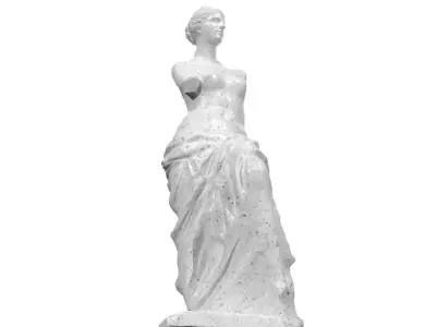 Aphrodite Statue 3D model
