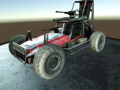 Desert Patrol Low-poly 3D model purchase