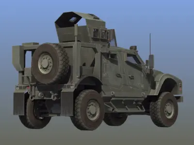 M-ATV M1240A1 MRAP 3D model