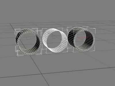 Concrete Pipes 3D model