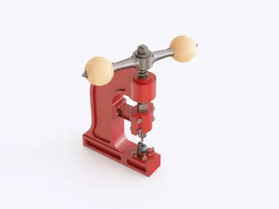 Punching machine 3D model