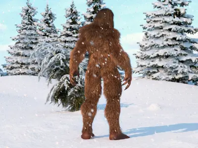  Sasquatch Rigged Fur 