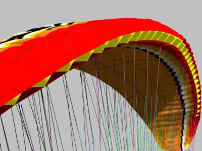 Paraglider 3D model