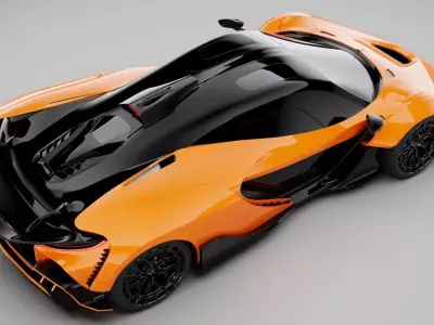 Mclaren W1 3D model