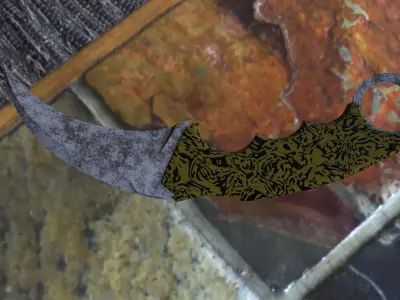  Karambit Knife 3D model purchase