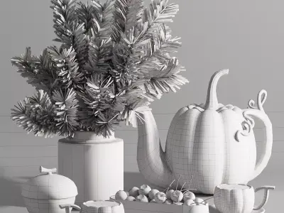 kitchen accessories068 3D model