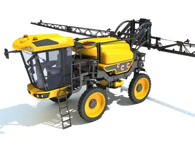 Farm Sprayer 3D model