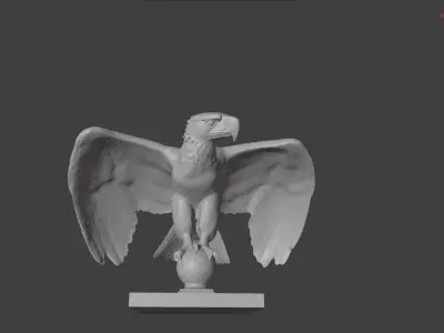 Germania - Reich Adler Eagle - 02 3D model