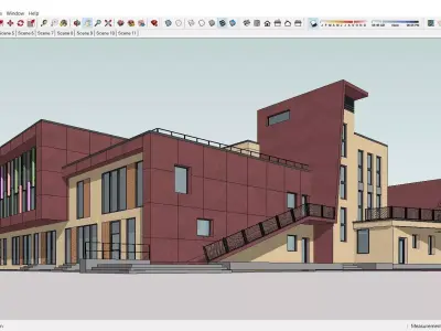 Sketchup Building 261 3D model