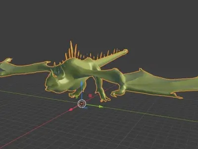 Boss Dorgan For Your Game And Animation Low-poly 3D model