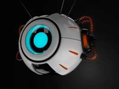 Sci Fi Drone 3D model 4