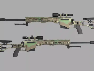 Remington MSR 3D model