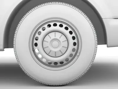 Volkswagen Transporter Van T6 2020 wheel 3D model