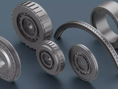 Mechanical Kitbash Volume 3 3D model