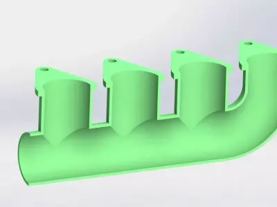 Exhaust Manifold 3D model