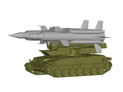 AIR DEFENSE SYSTEM 3D model buy