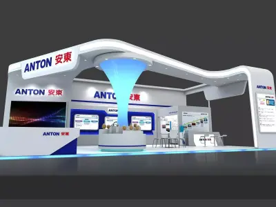Exhibition - Area - 9X15-3DMAX2012-05 3D model