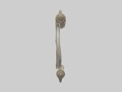 Scroll Model Low-poly 3D model