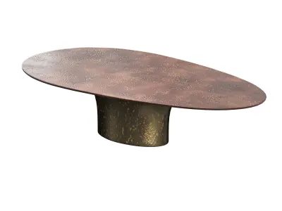 NR COPPER V1 LOW TABLE 3D model