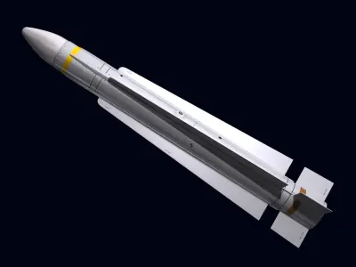 AIM-47 Falcon 3D model