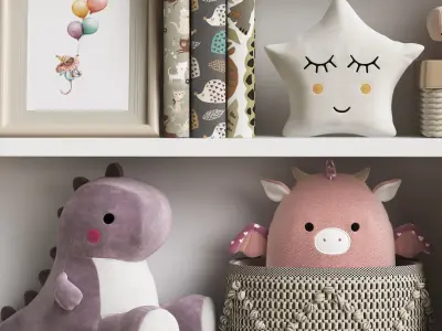 Kids Room Decor 139 3D model