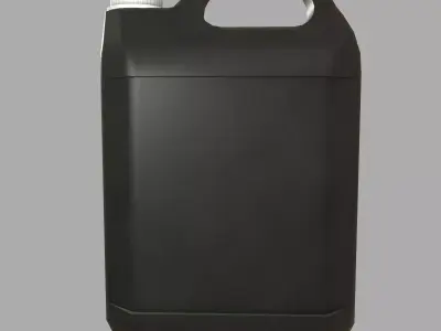 Plastic Can Low Poly Low-poly 3D model