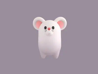 Rat Character 3D model