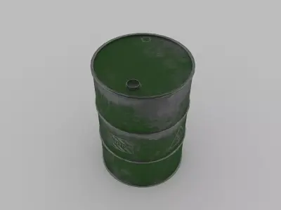 Barrel 3D model buy