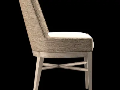 MARISOL SEAGRASS SIDE CHAIR CUSHION 3D model