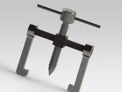 Protec 7-7 puller manual with two claws  Free 3D model